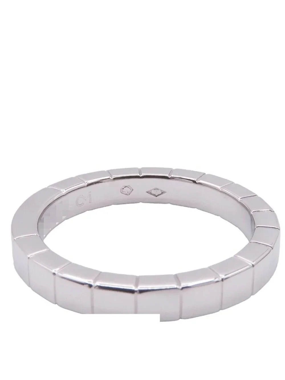 Cartier Lanieres Platinum 55 Ring